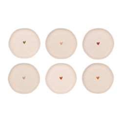 Lot 6 petites assiettes...