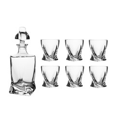 Coffret Carafe + 6 verres Rugg