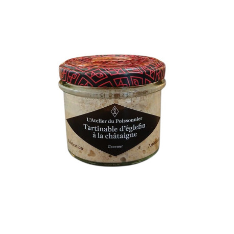 Tartinable d'églefin à la Châtaigne - pot de 90g