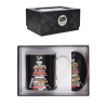 Coffret Mug 280mL et Sous Tasse Jewels Livres