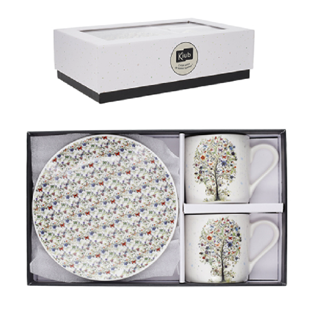 Coffret Duo Tasses Café et Soucoupes Portfolio