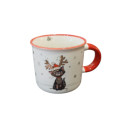 Mug Timbale Expresso 125mL Kook Noël Chat Noir
