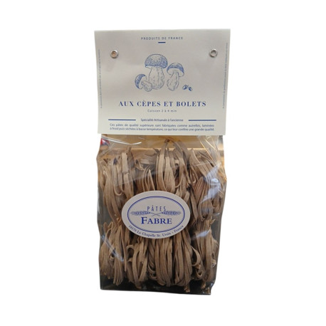 Pâtes au x Cèpes et aux Bolets 250g