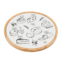 Plat Rond à Fromage Lucie D27cm