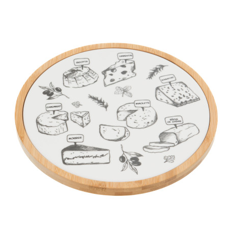 Plat Rond à Fromage Lucie D27cm