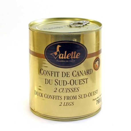 Confit de Canard du Sud-Ouest (2 cuisses) - 765g
