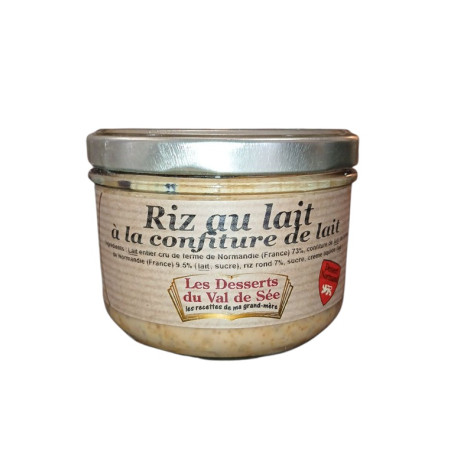 Riz au lait à la confiture de lait - Pot de 190g