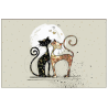 Set de Table Bug Art Chats Amoureux