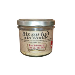 Riz au lait à la vanille -...