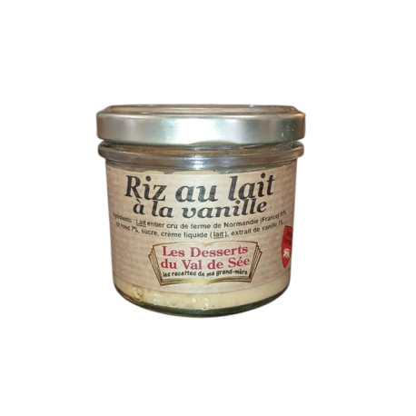 Riz au lait à la vanille - Pot de 90g