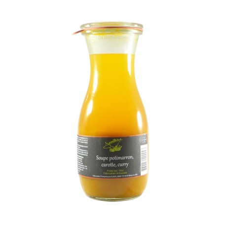 Soupe Potimarron, Carotte, Curry - 50cL