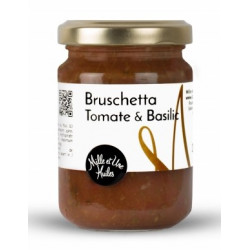 Bruschetta tomate & basilic - pot de 130g