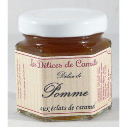 Délice de Pomme aux éclats de caramel - Pot de 50g