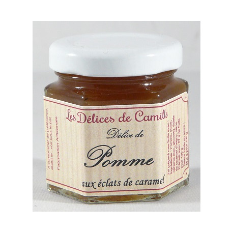 Délice de Pomme aux éclats de caramel - Pot de 50g