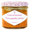 Rillettes de thon, piquillo, chorizo, pot de 90g