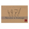 Coffret service fromage 4 couverts