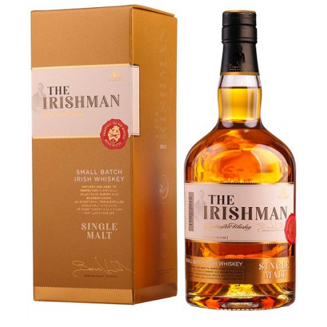 Whisky - The Irishman Single Malt - Bouteille de 70cL