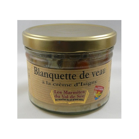 Blanquette de veau à la crème d'Isigny - Bocal de 380g