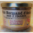 Pâté Normand d'Antan aux 3 viandes - pot de 190g