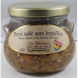 Petit salé aux lentilles - Bocal de 750 g