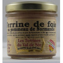 Terrine de foie au pommeau de Normandie - Bocal de 90g