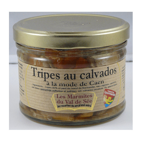 Tripes à la mode de Caen au calvados - Bocal de 380g