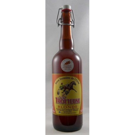 Bière Blonde Trotteuse 75cL