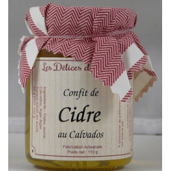 Confit de Cidre au Calvados - Pot de 110g