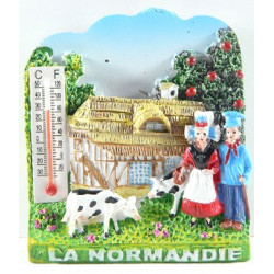Magnet Relief Thermomètre Normandie