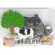 Magnet Métal Vache Normandie
