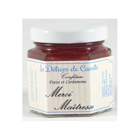 Confiture Merci Maitresse - Pot de 50g