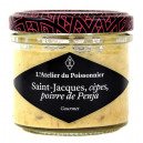 Rillettes de Saint-Jacques, Cèpes, Poivre de Penja - Pot de 90g