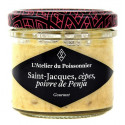 Rillettes de Saint-Jacques, Cèpes, Poivre de Penja - Pot de 90g