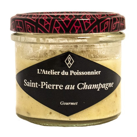 Rillettes de Saint-Pierre au Champagne - Pot de 90g