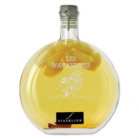 Punch au Rhum arrangé Pomme - Boucaneries - Bouteille de 50cL