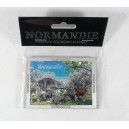 Magnet Normandie argent scintillant