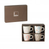 Coffret 4 Tasse 30cL Bohème