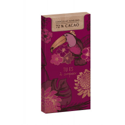 Tablette Chocolat Noir 70g "Joyeux Anniversaire"