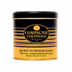 Thé Noir Secret de Shéhérazade - Boite Métal Luxe de 130g
