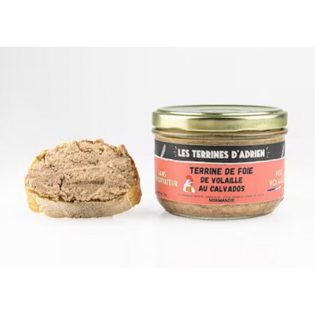 Terrine de Foie de Volaille au Calvados - 180g