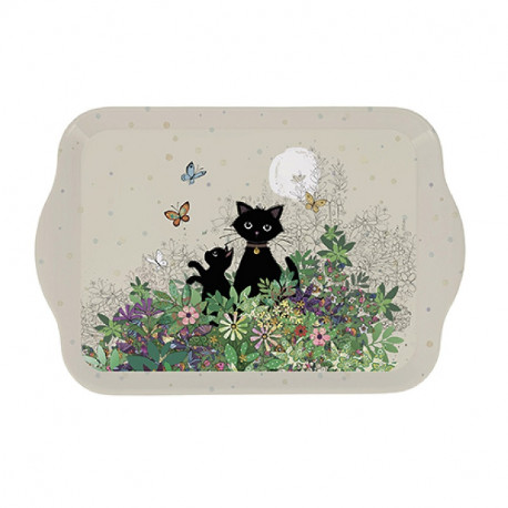 Mini Plateau Bug Art Chaton Jardin