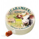 Boite ronde bois Normandie vintage Caramel 50g