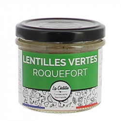 Tartinable Lentilles vertes Roquefort 120g