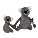 Peluche Koala "Trankilou" Maman/bébé Gris