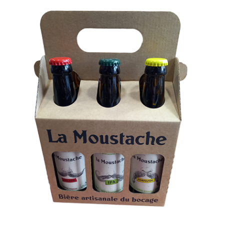 Coffret 6 bières 33cL Moustache