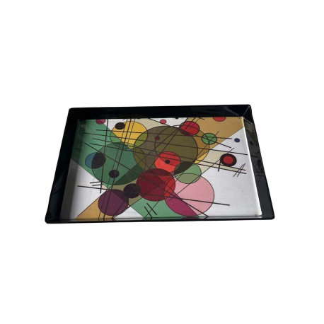 Plateau Rectangle Encerclés Kandinsky