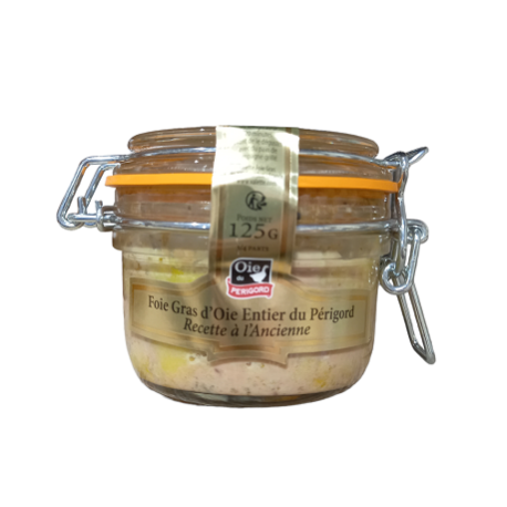 Le Foie Gras d'Oie Entier à l'ancienne - 125g