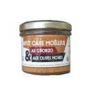 Petit Cake Moëleux au chorizo et aux olives noires - 60g