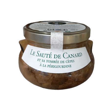 Sauté de Canard et sa tombée de Cèpes - 560g