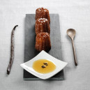 Bocal de 4 petits Canelés au sirop de Rhum - 140g